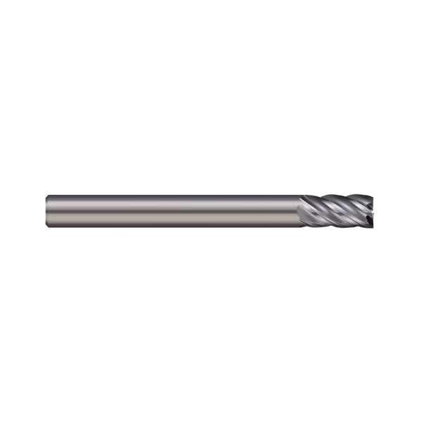 End Mill, 5 Flute, Square, 0.5000" (1/2) Cutter dia, Finish: UN